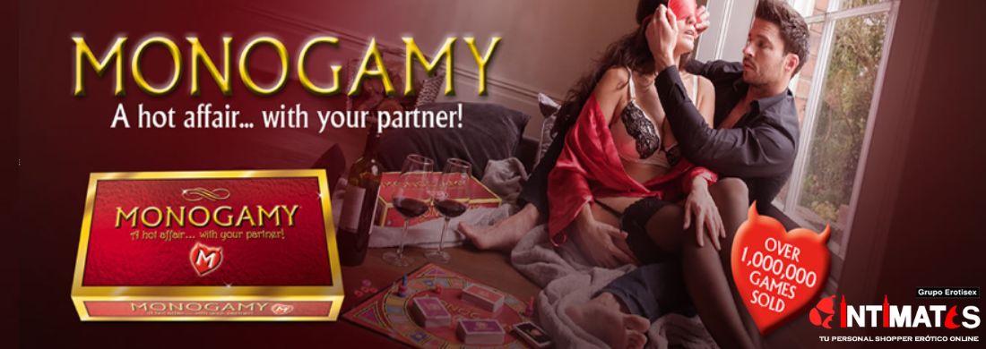 Monogamy el juego para parejas con alto contenido erótico, que puedes conseguir en intimates.es "Tu Personal Shopper"